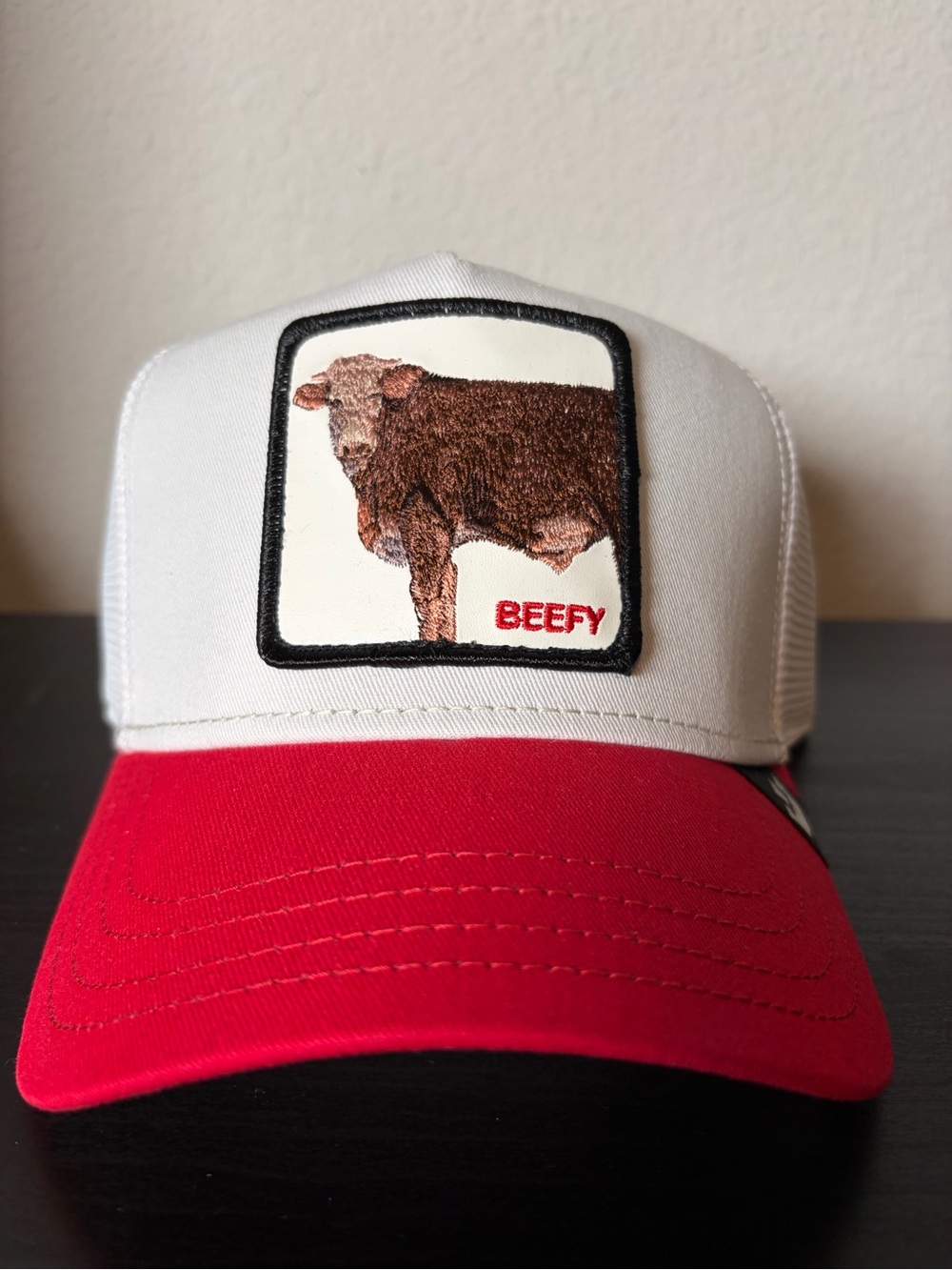 Goorin Bros 130 Year Anniversary 1/1 Beefy Cow Trucker Hat #14/130 RARE